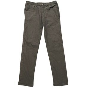 Lululemon ABC Pant Slim‎ Fit Tech Canvas Gray Mens Size 32 (34x34) Casual
